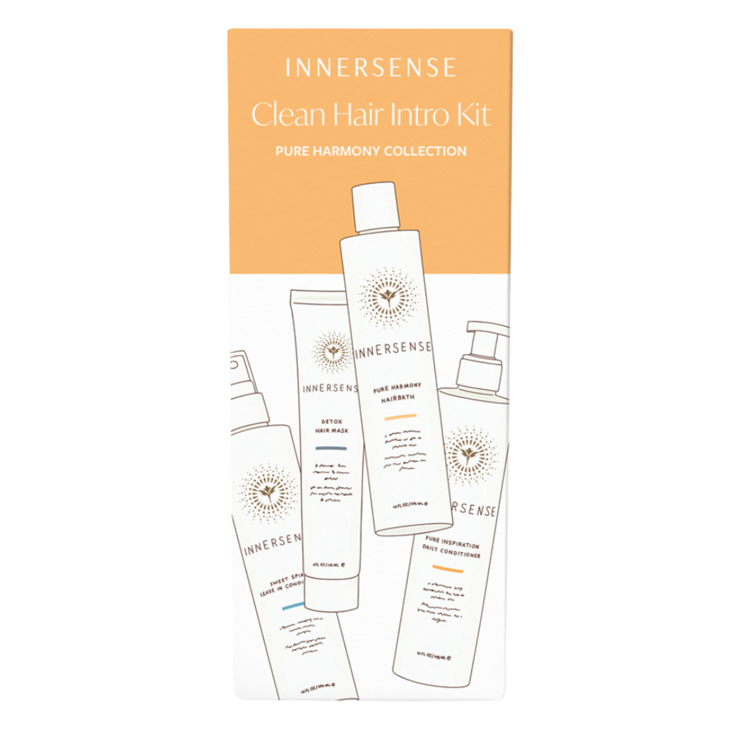 Innersense Clean Hair Intro Kit - Pure